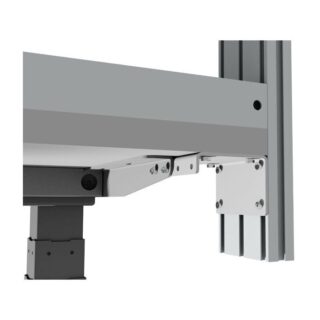 511219 - Lot de 2 équerres de fixation pour fond arrière sur QUALIPOST 2200