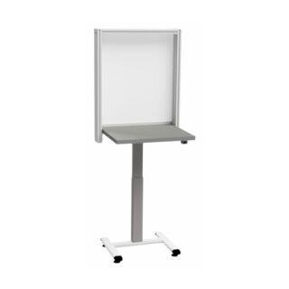 516511 - QUALIPOST 620A ERGO l 620 x P 500 x H 660 - 1310 mm avec plateau stratifié