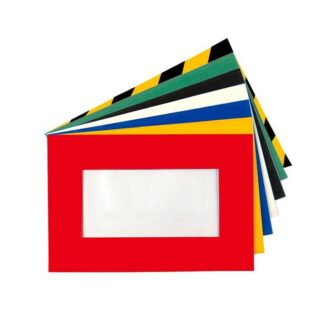 140521 - Pochettes transparente adhésive pour marquage au sol