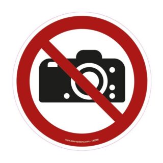 140271 - Pictogrammes Interdiction de photographier P029