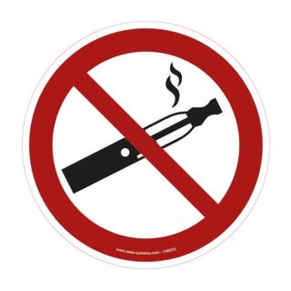 Pictogrammes Interdiction de vapoter