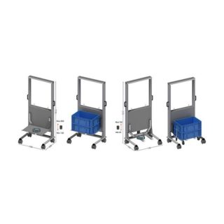 645412 - LEANPOST 400 pour bac l 740 x P 550 x H 150 - 800 mm