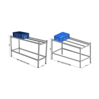 690532 - LEANDYNAMIC 100A l 3088 x P 719 x H 900 mm (Charge admissible 120 kg)