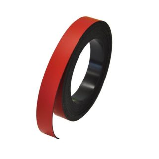 140706 - Bande magnétique rouge L 5 m x H 15 mm