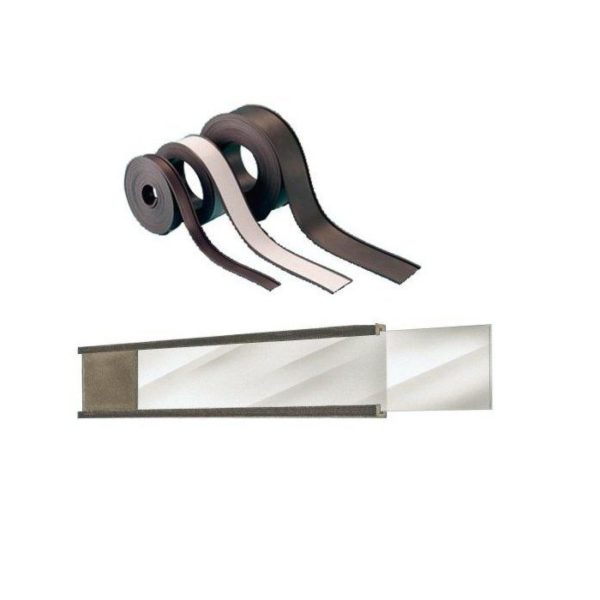 140720 - Porte-étiquette magnétique L 5 m x H 20 mm