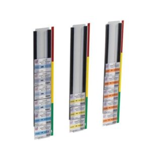 130204 - LEANFLASH FIFO magnétique l 106 x H 270 mm 4 cartes