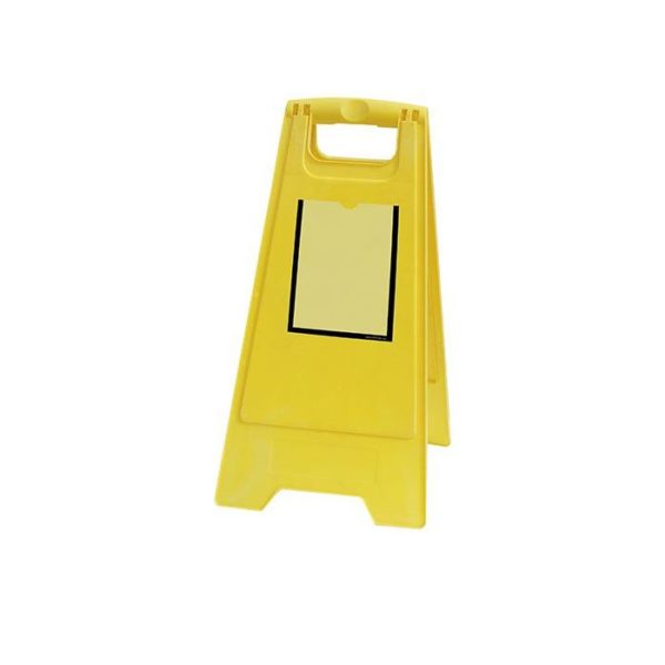 117812 - Lot de 2 TIP'INFO jaune chevalet de signalisation chantier ponctuel L 300 x H 560 x P 370 mm - Image 2