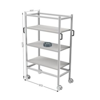 645500 - LEANDYNAMIC 1000 l 972 x P 503 x H 1620 mm version 3 niveaux