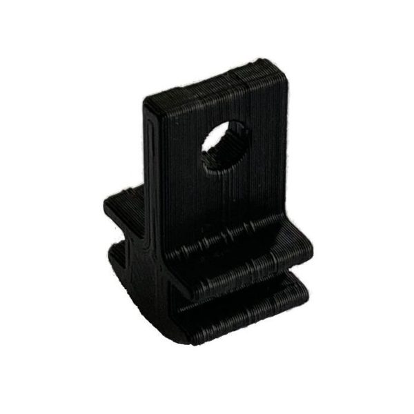 141020 - Lot de 10 crochets coulissants pour rail acier suspendu