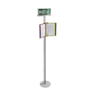 117716 - COM'DESIGN Sécurité/Environnement avec 1 docaflex 10 poches a4 et 1 bandeau bombé H 2143 mm