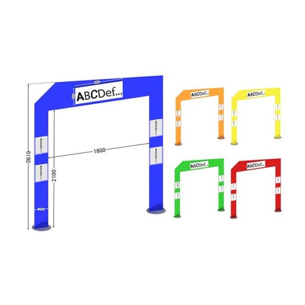 145332 - GATELEAN jaune l 2300 x H 2610 mm - Image 2
