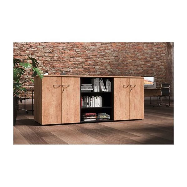 680110 - Armoire de rangement blanc l 800 x P 480 x H 720 mm 1 étagère - Image 3