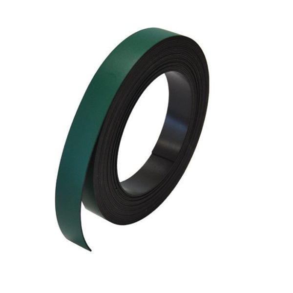 140705 - Bande magnétique vert L 5 m x H 15 mm - Image 2