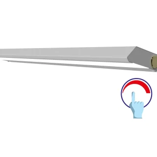 551346 - Eclairage LED pour poste de travail | Eclairage LED Design avec variateur dimmable
